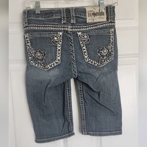 LA IDOL Rose Bermuda Shorts